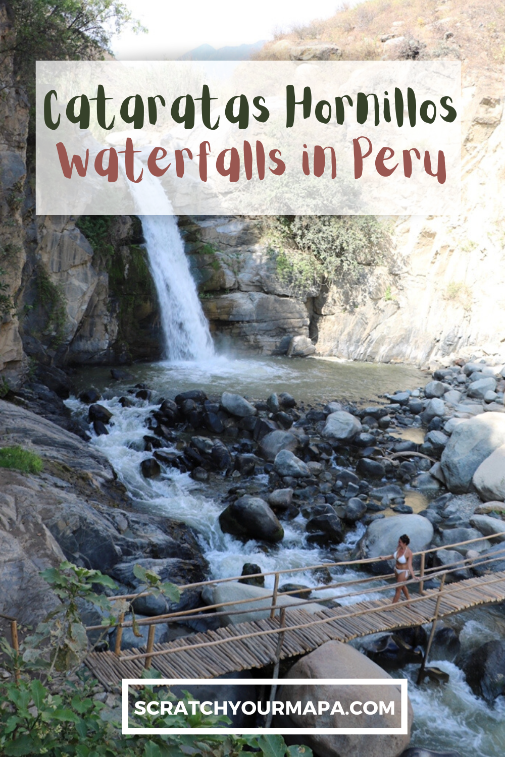 waterfalls in Peru Pin