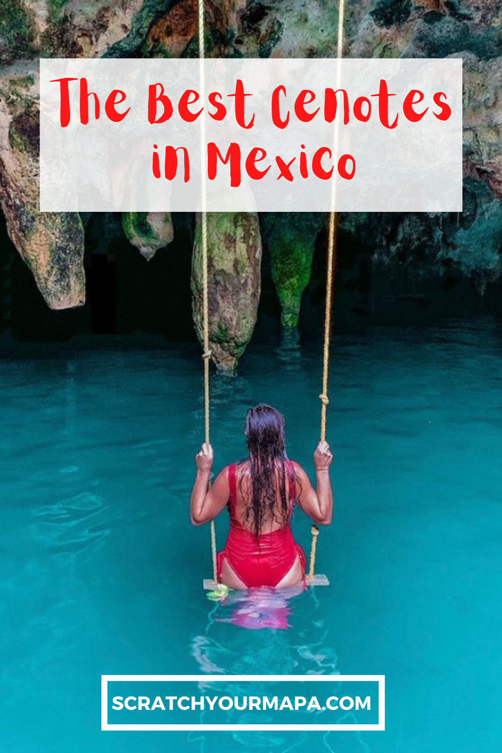 best cenotes in Mexico Pin