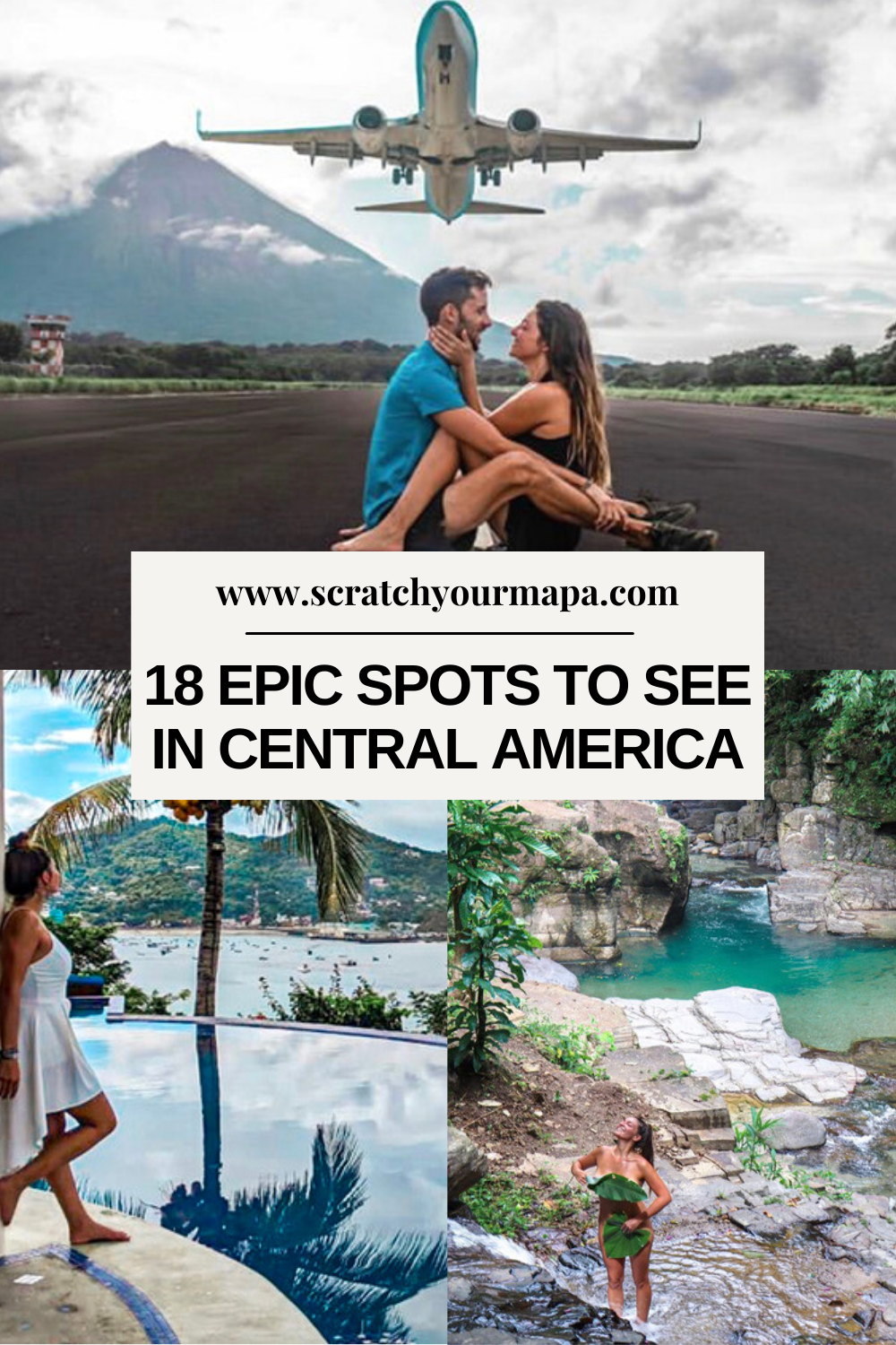 best places to visit in Central America Pin