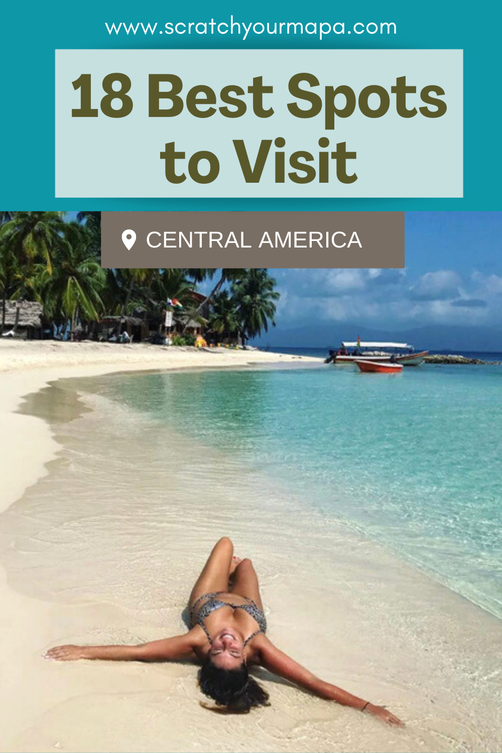 best places to visit in Central America Pin