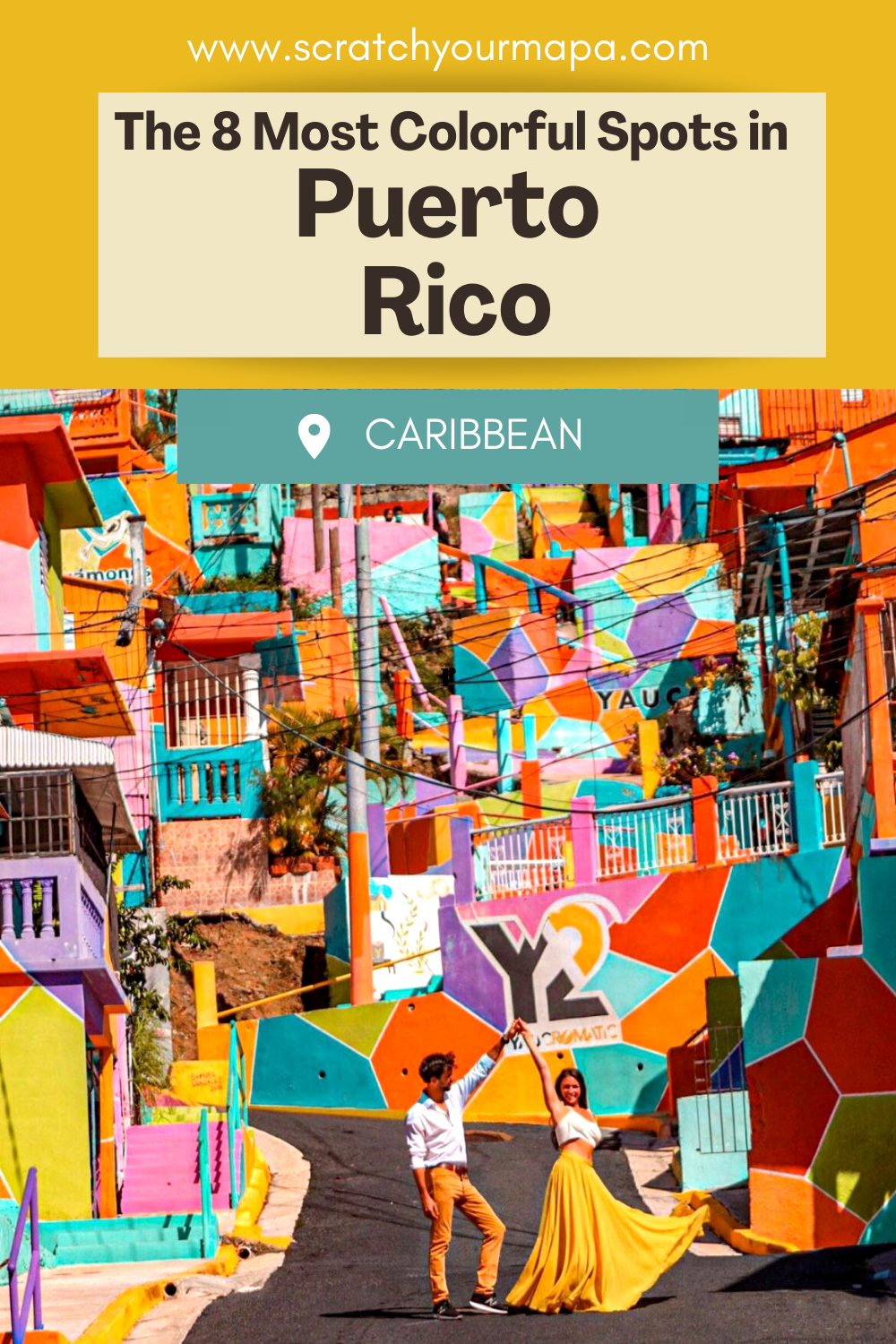 The Most Colorful Spots in Puerto Rico Pin