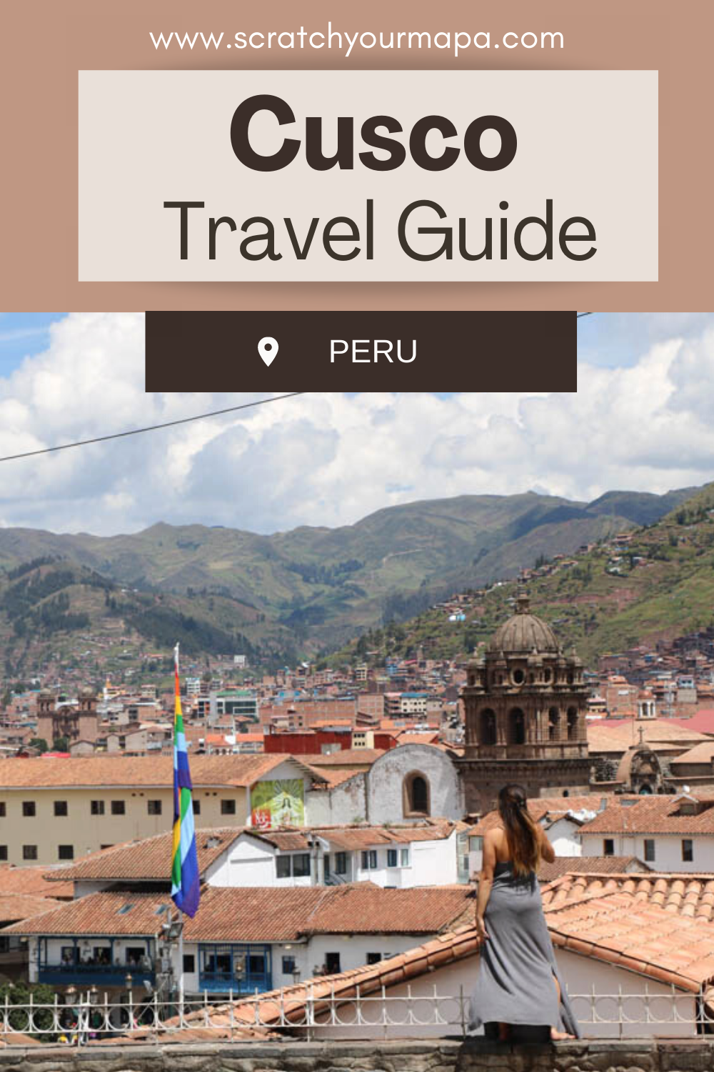 Cusco in Peru Pin