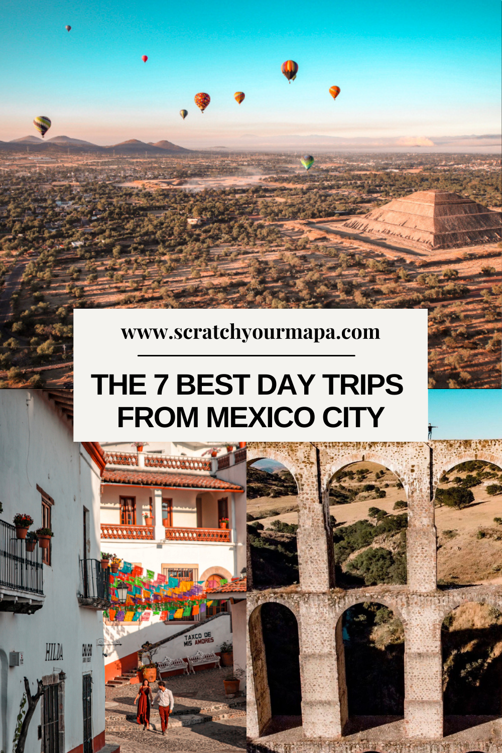 Day Trips from Mexico City Pin