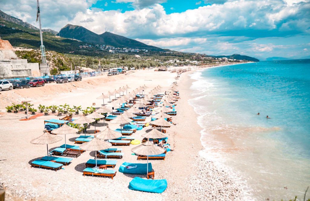 Drymades Beach along the Albanian Riviera