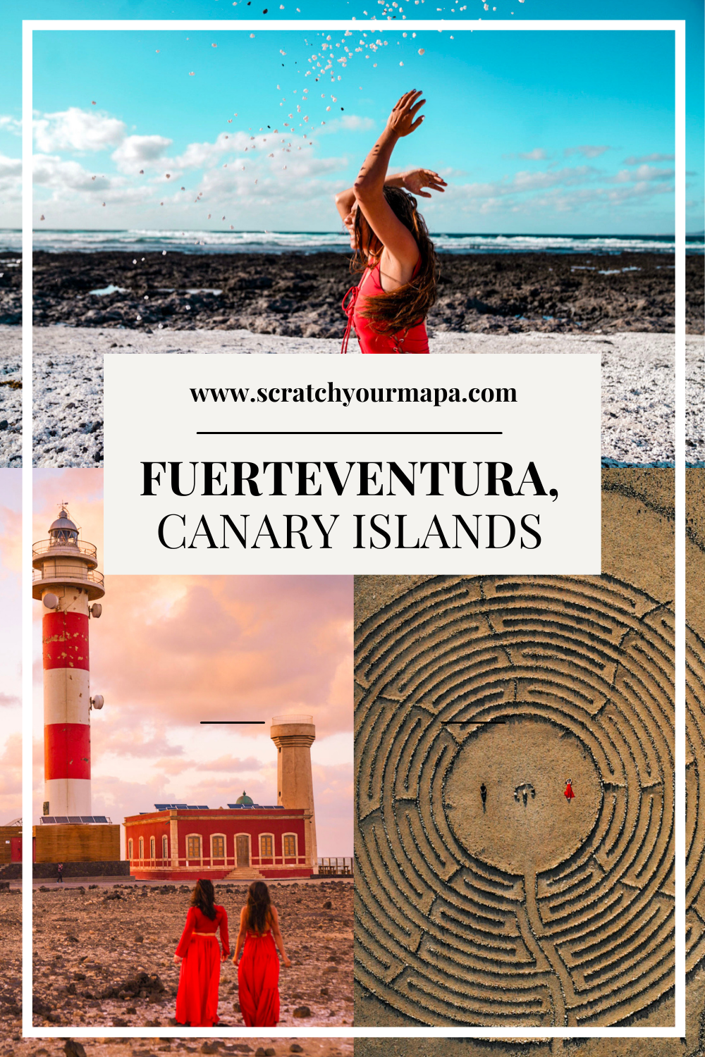 Fuerteventura in the Canary Islands Pin