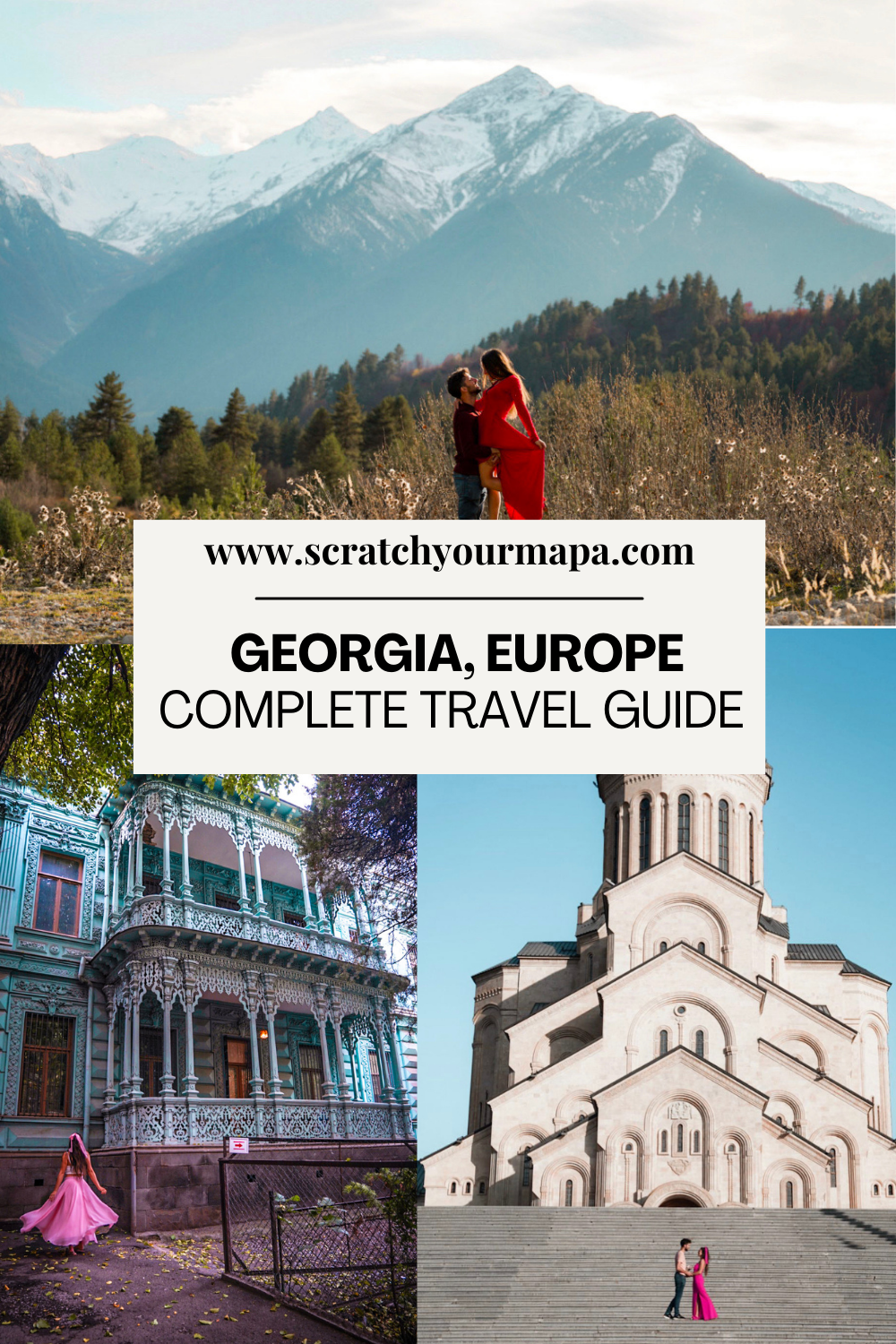 Georgia in Europe Pin