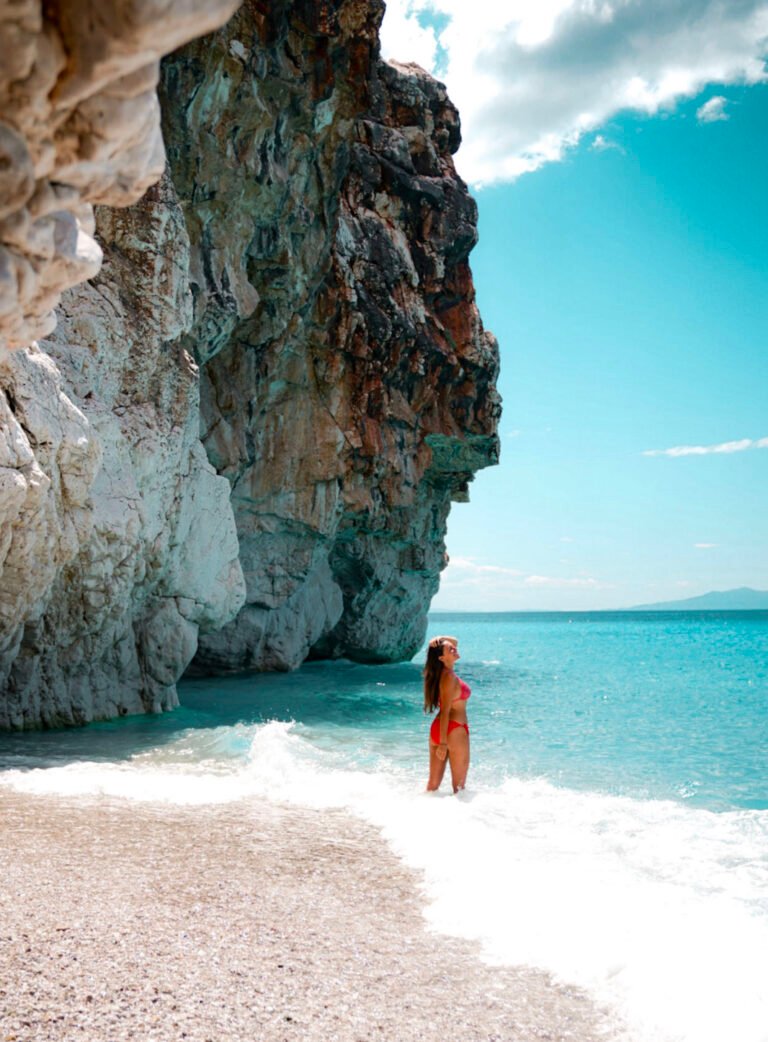 water Gjipe Beach, best beaches of albania