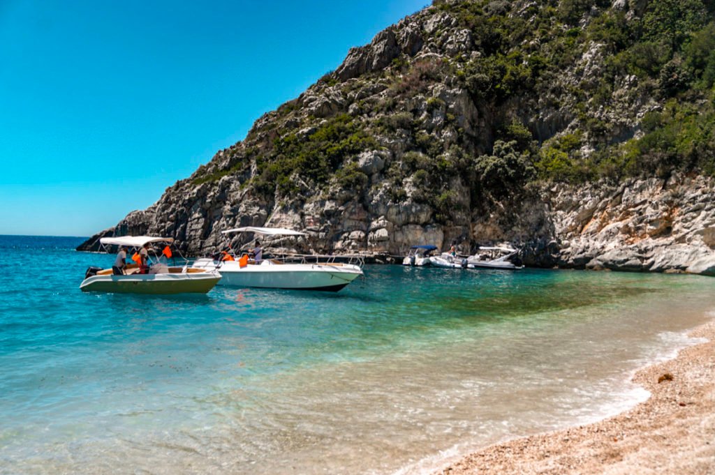 Grama Bay on the Albanian Riviera