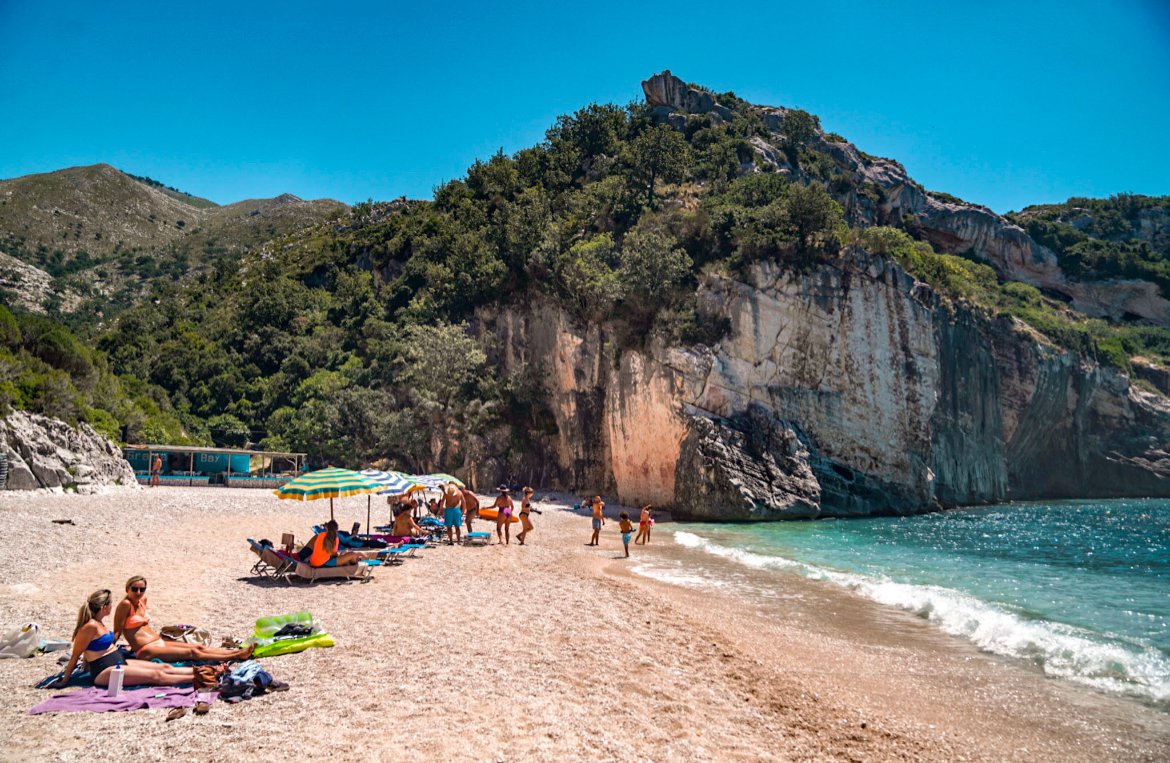 Grama Bay, best beaches of Albania
