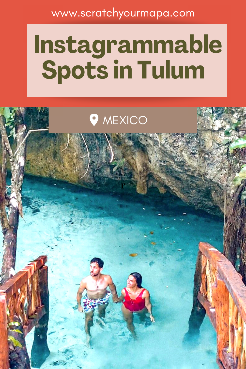 Instagrammable spots in Tulum Pin
