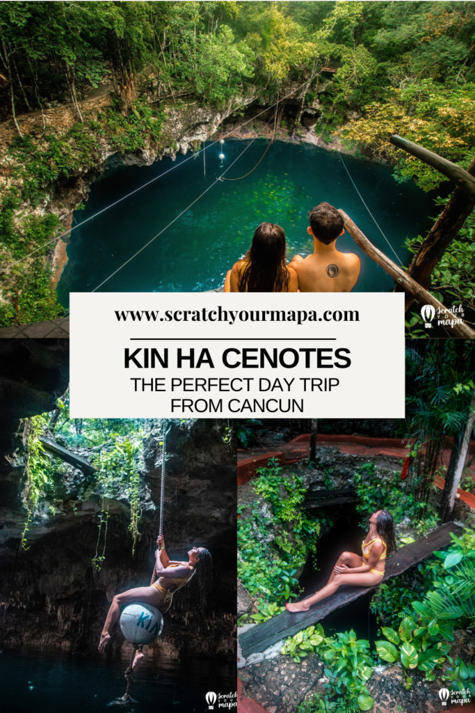Kin Ha Tour Kin Ha Cenotes: The Perfect Day Trip From Cancun - Scratch your mapa