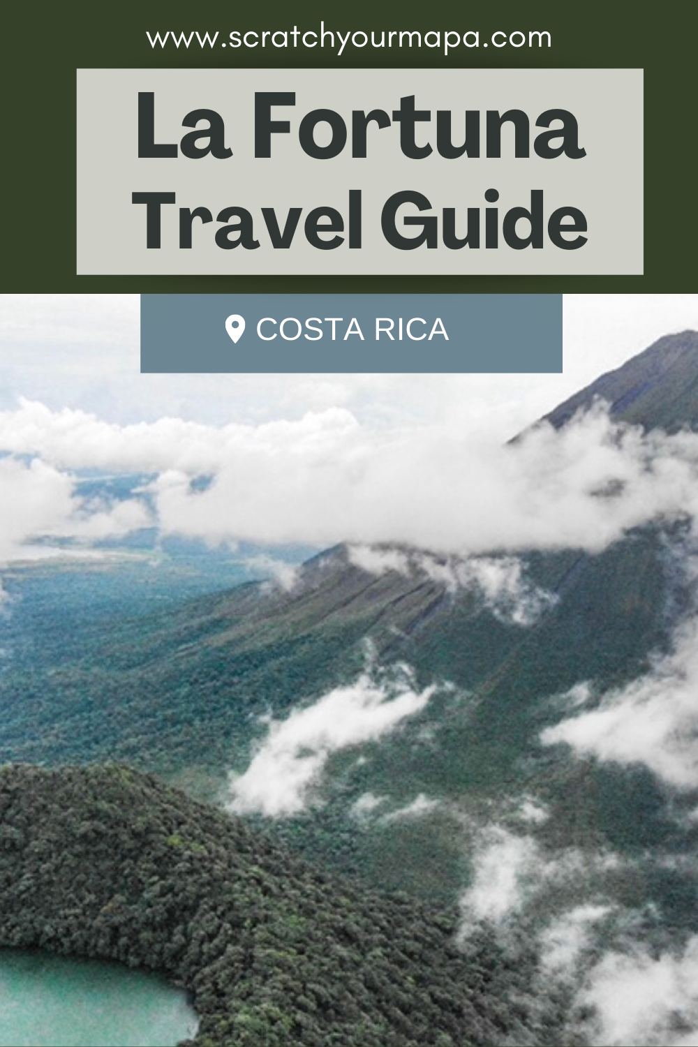 things to do in La Fortuna Costa Rica Pin