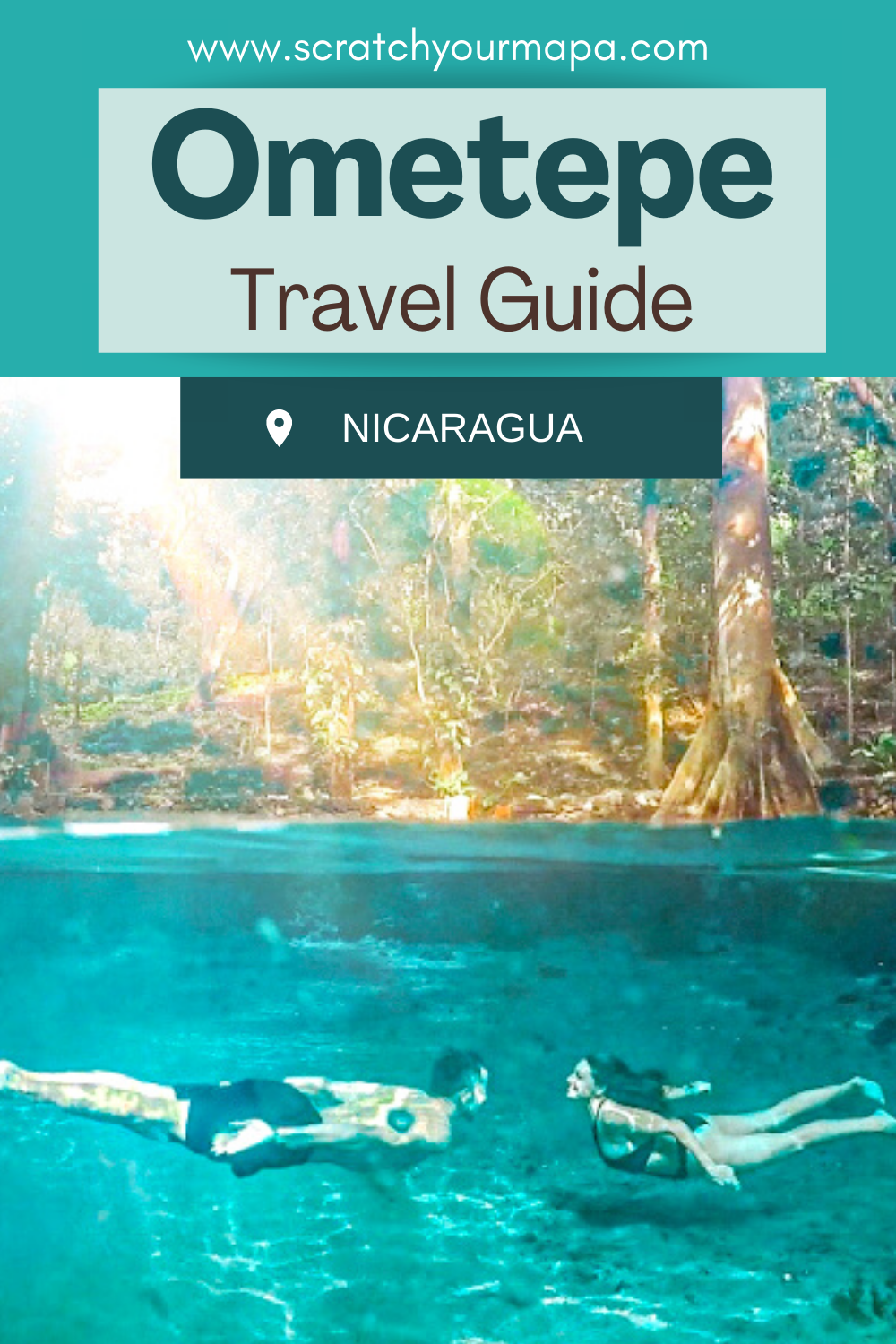 Ometepe Island Nicaragua Pin