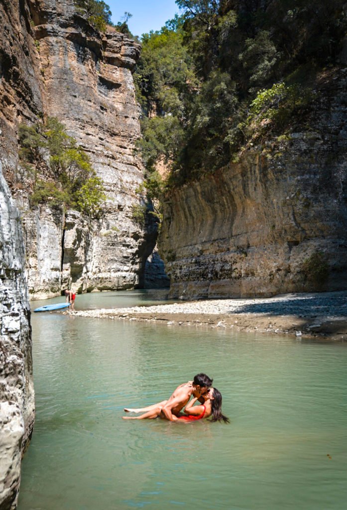 Osum Canyon in Albania