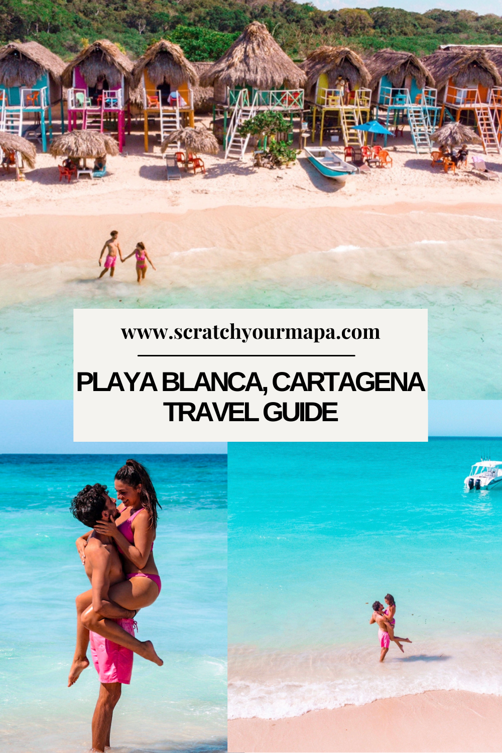 Playa Blanca Cartagena Pin