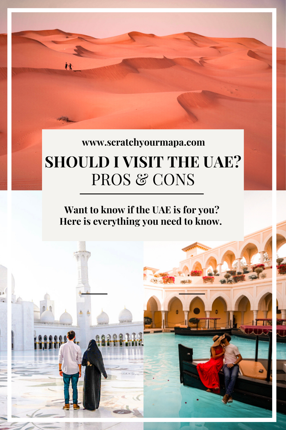 Visit the UAE Pin