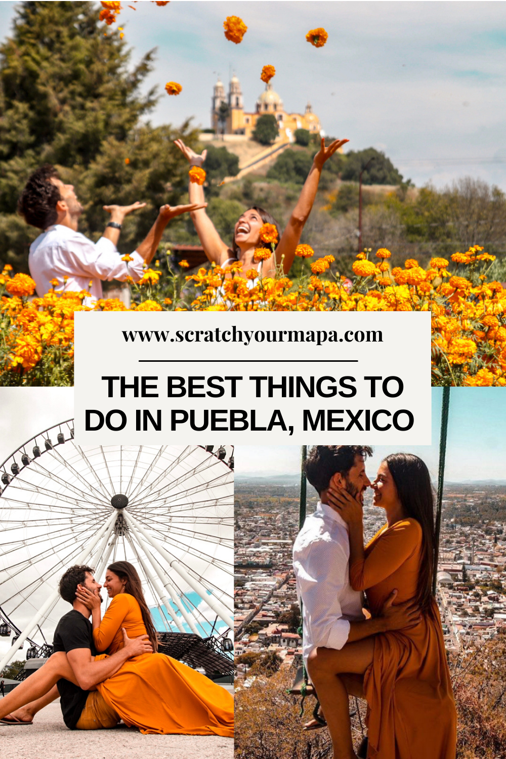 things to do in Puebla Mexico Pin