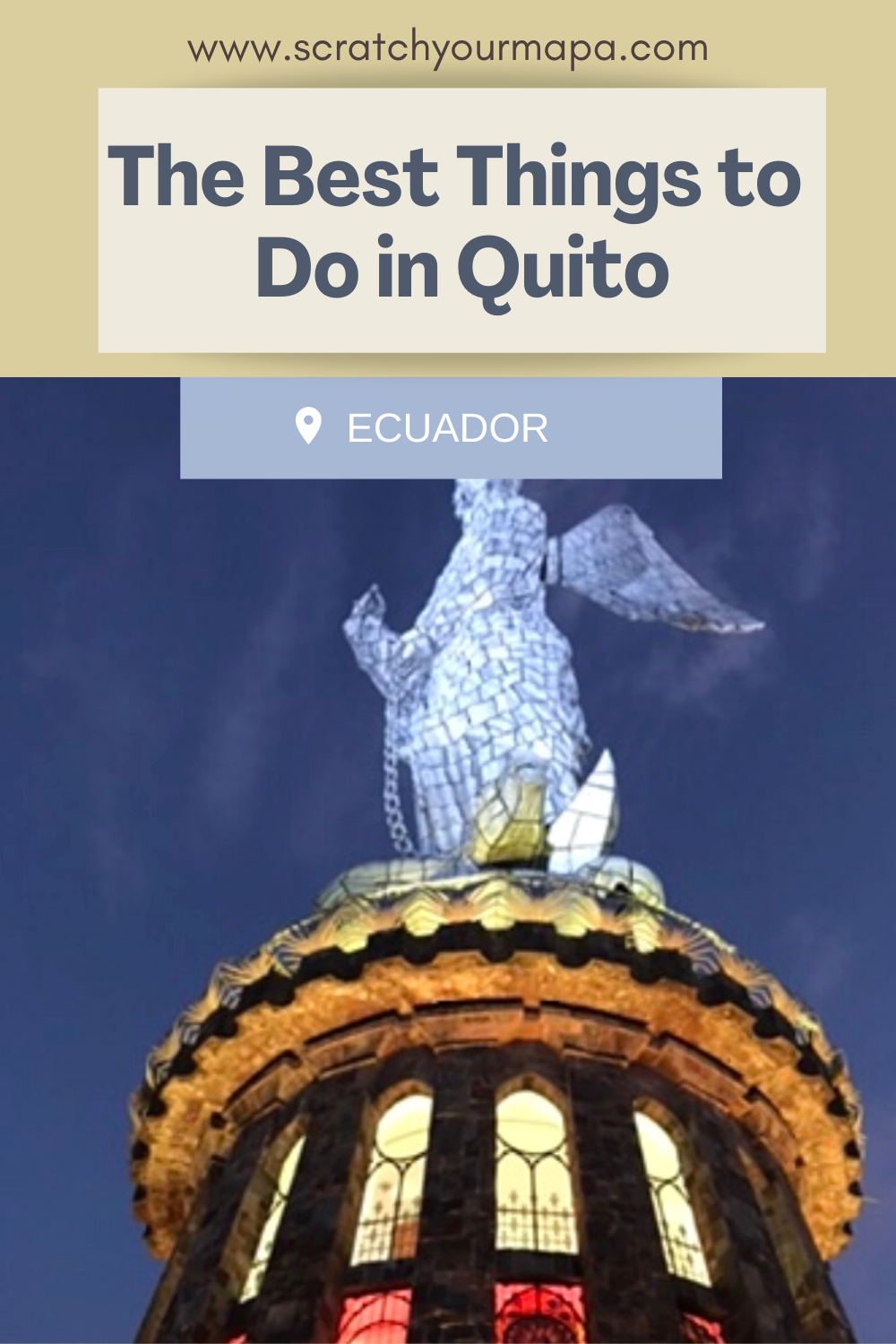 things to do in Quito Pin