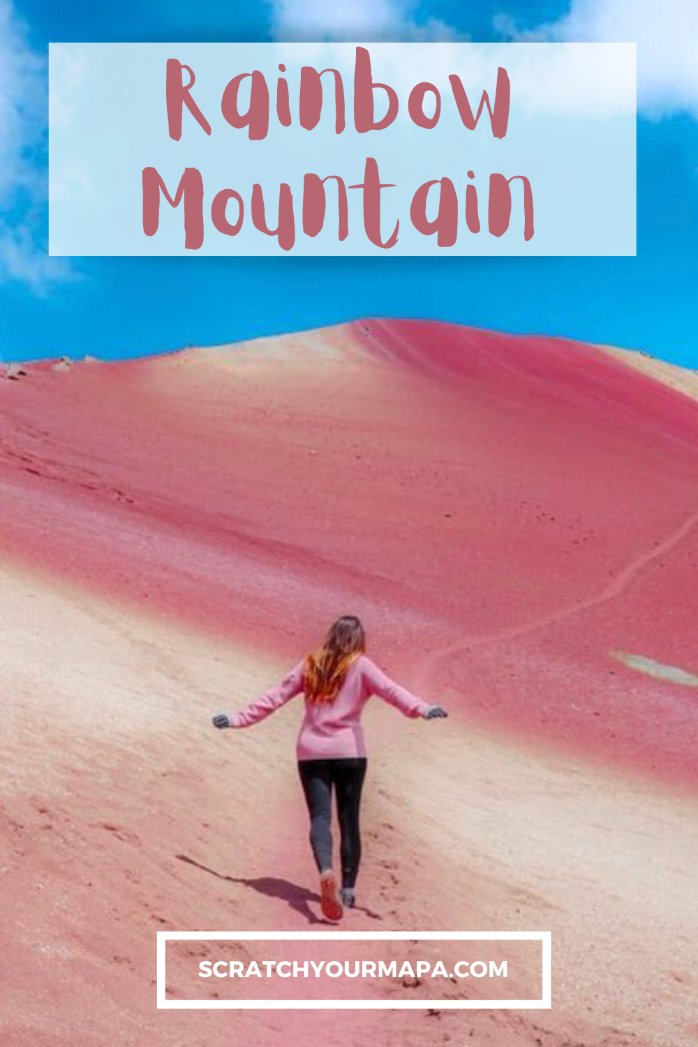 Rainbow Mountain Peru Pin