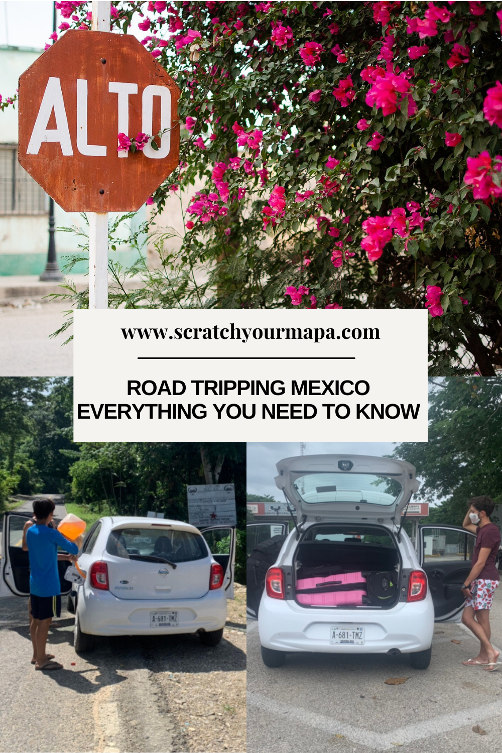 driving in Mexico Pin