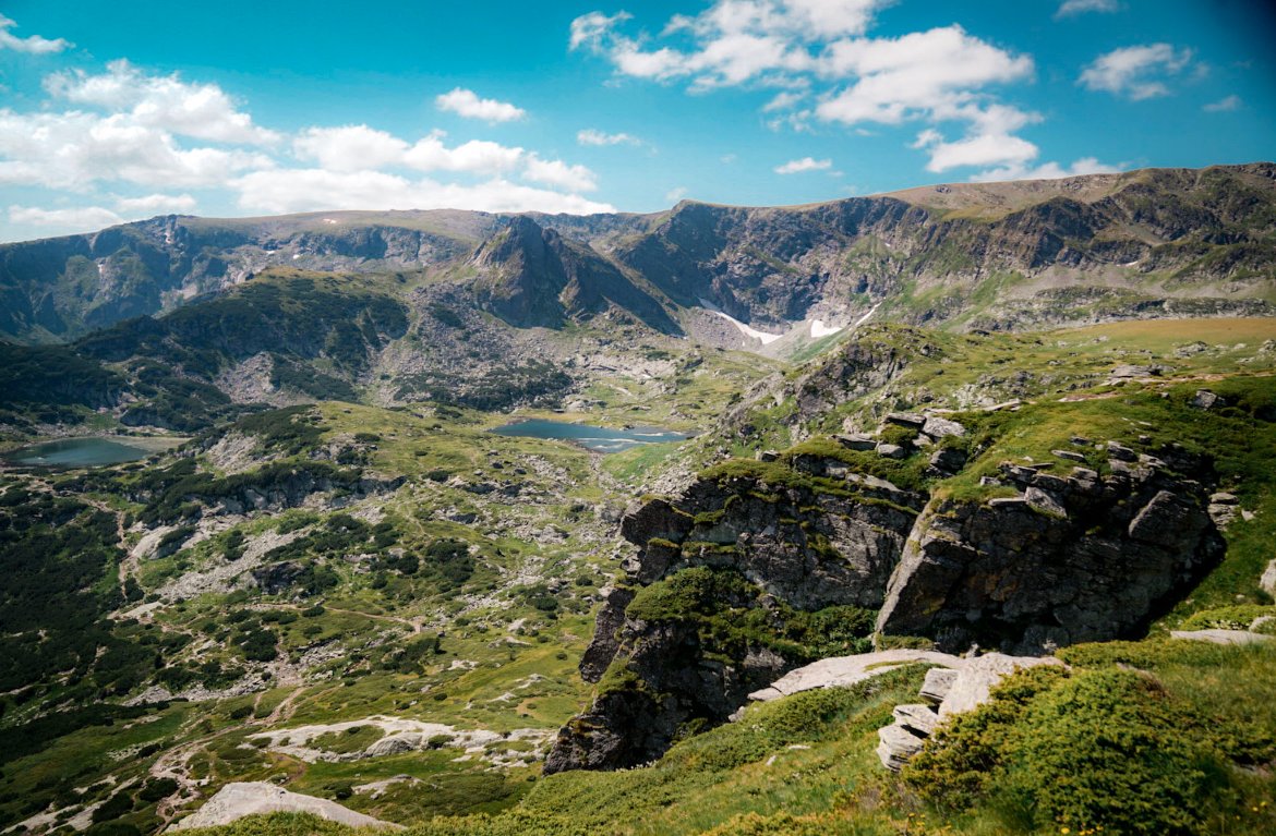 hiking Seven Rila Lakes in Bulgaria