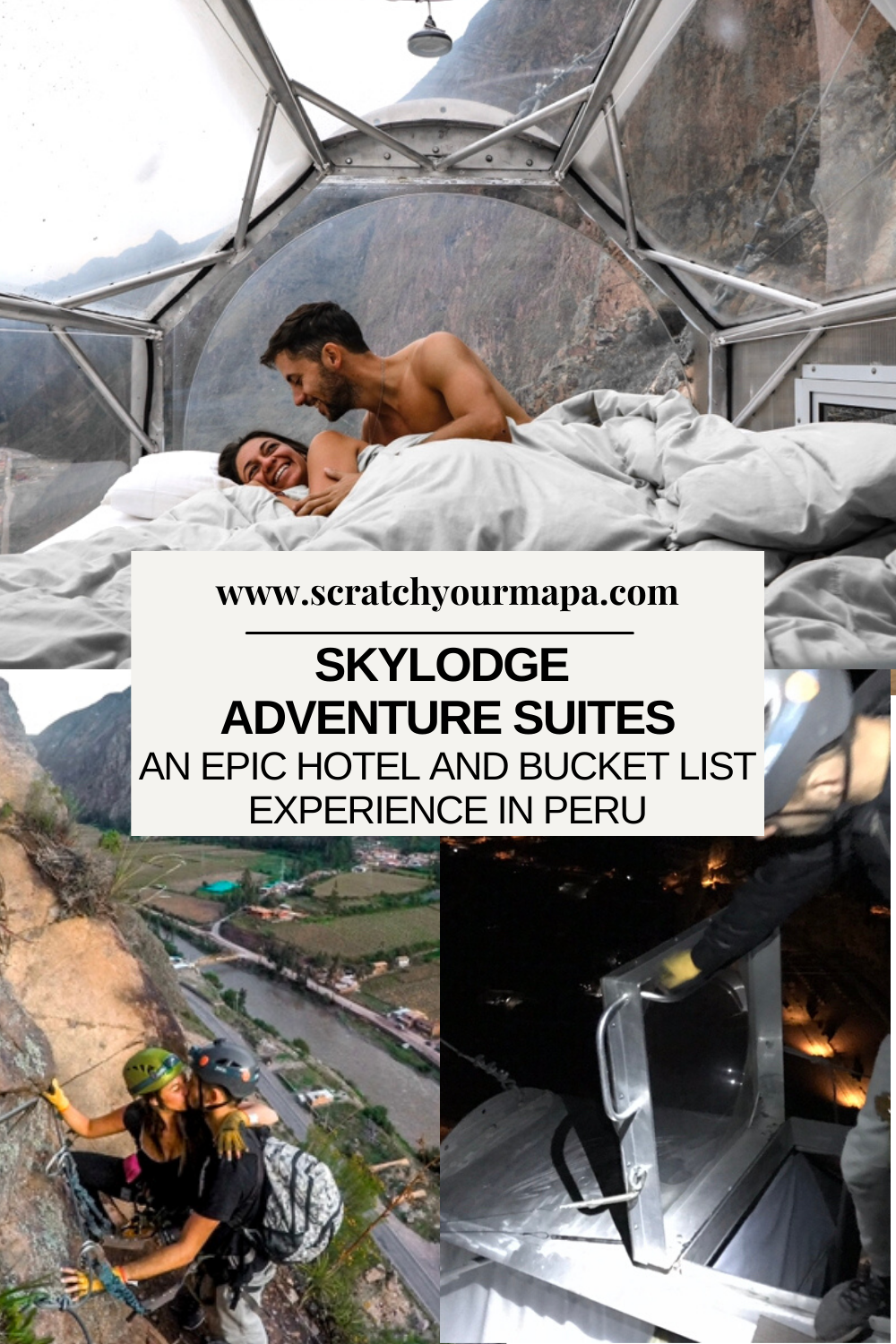 skylodge Adventure Suite in Peru pin