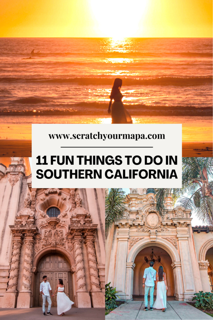 11 Fun Things to Do in California: The Best of SoCal - Scratch your mapa