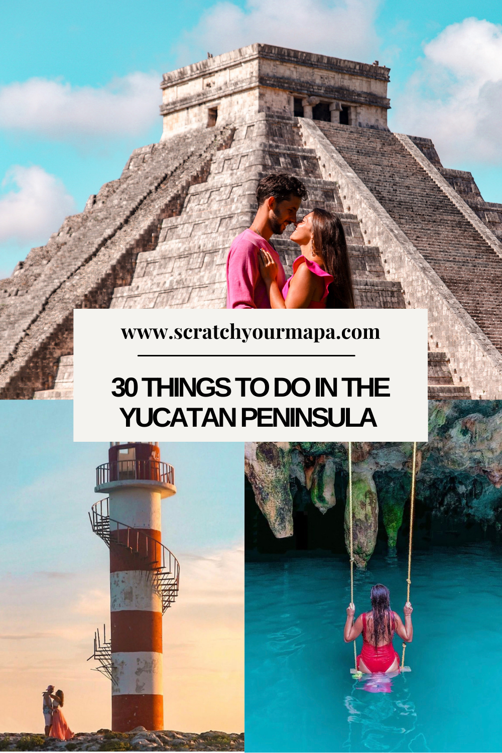 Things to do in the Yucatan Peninsula Pin