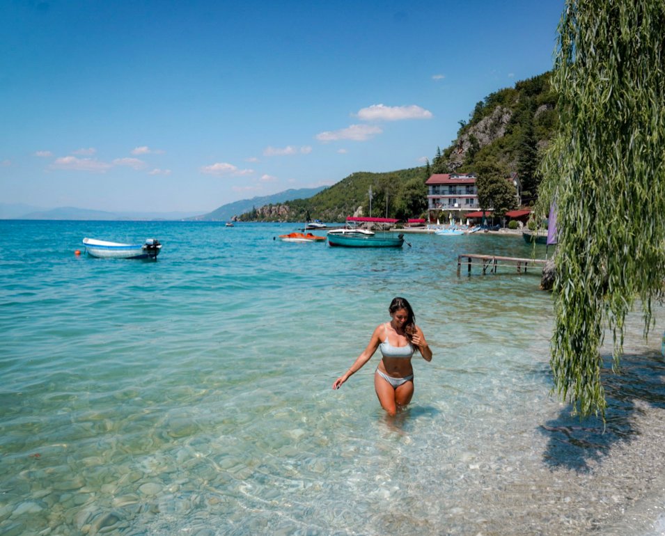 when is the best time to visit Lake Ohrid in Macedonia