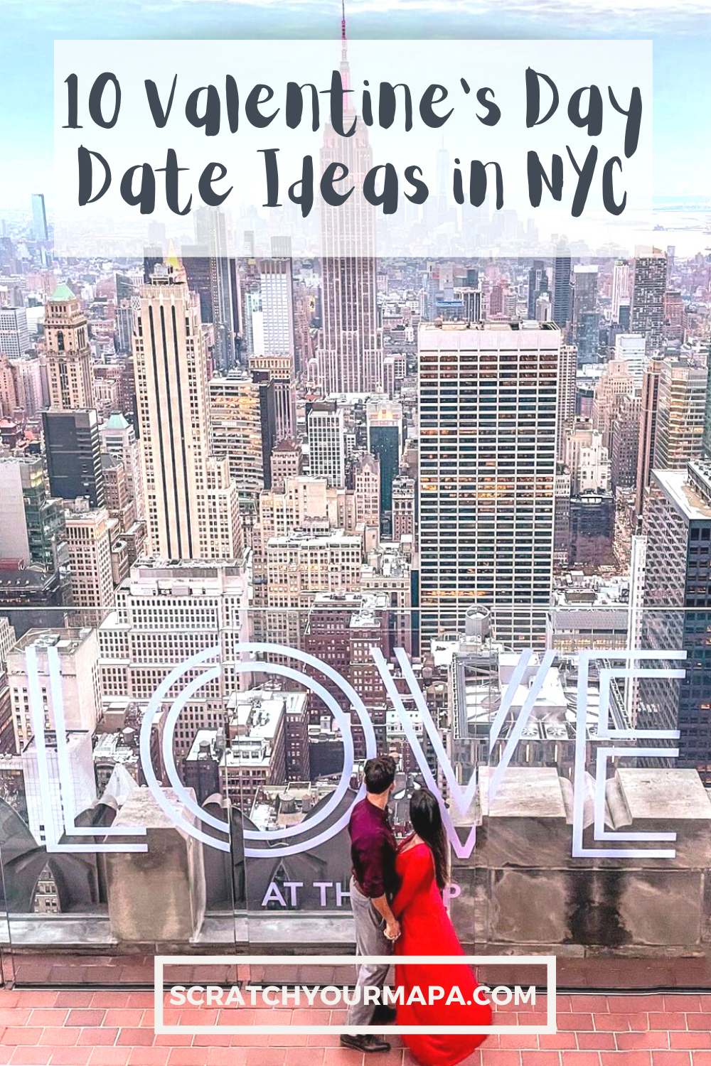Valentine's Day Dates in NYC Pin