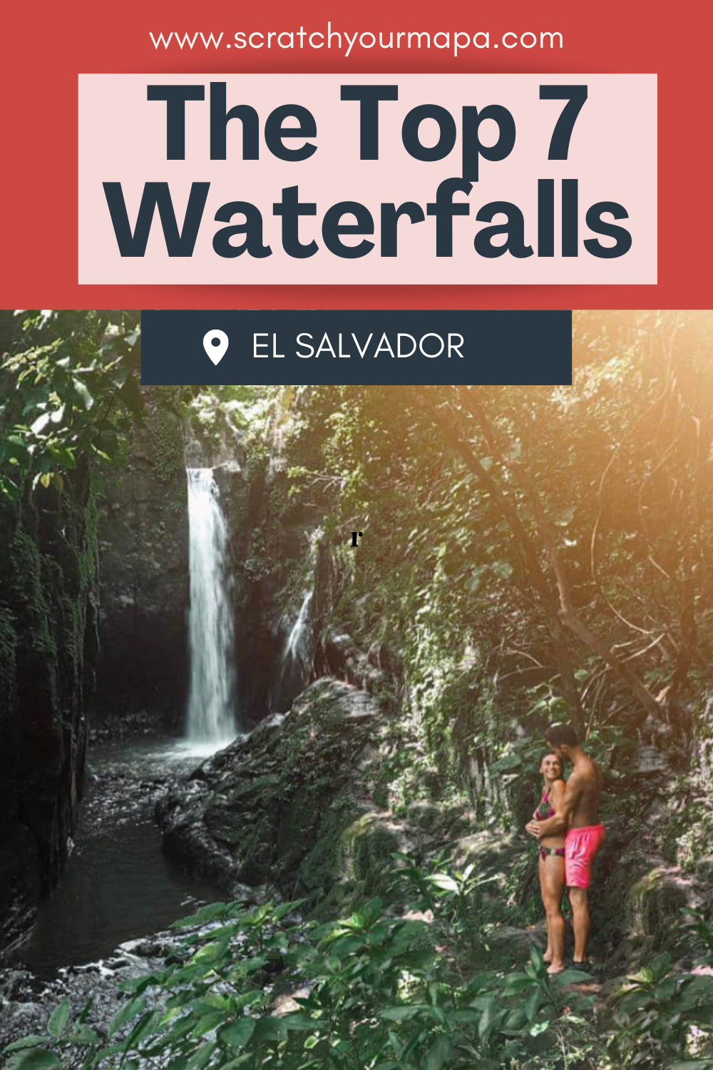 Best Waterfalls in El Salvador Pin