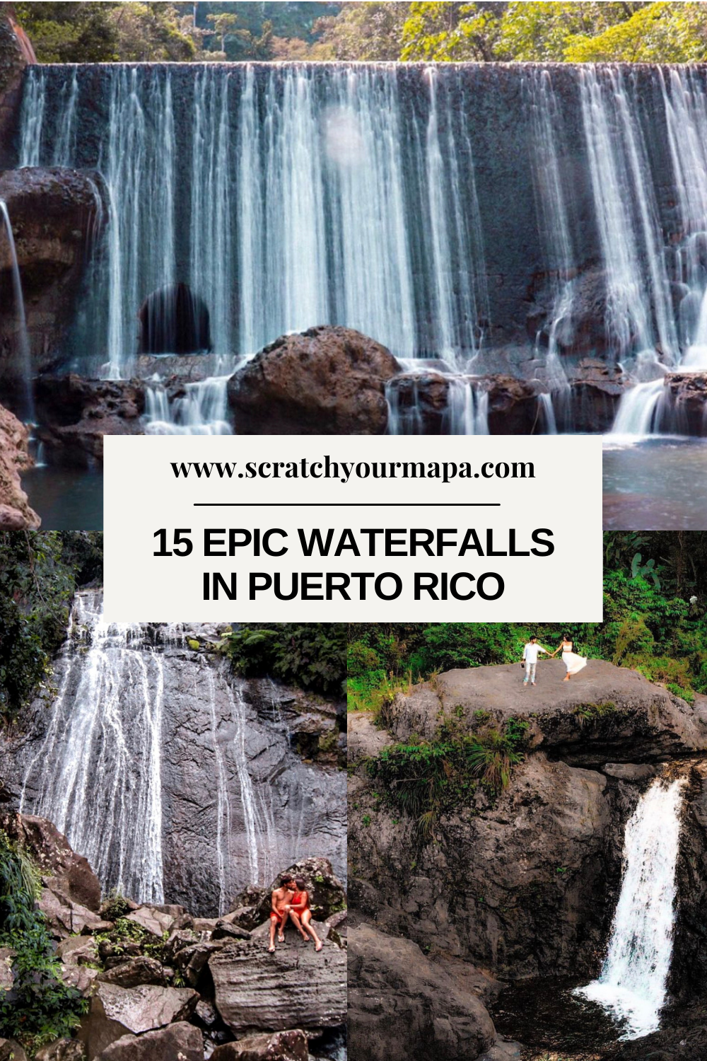 waterfalls in Puerto Rico Pin