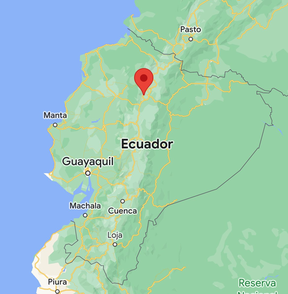 Where is Quito in Ecuador