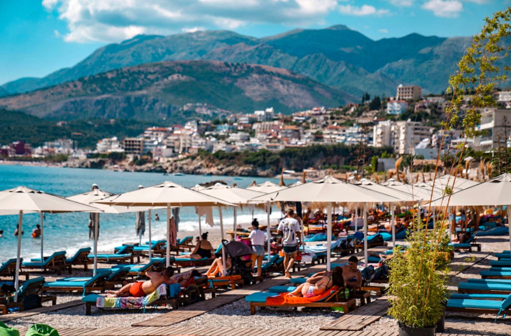 beach club in ALbania