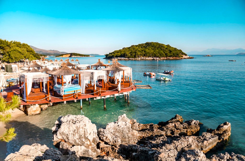 Ksamil - traveling to Slabnia from Corfu