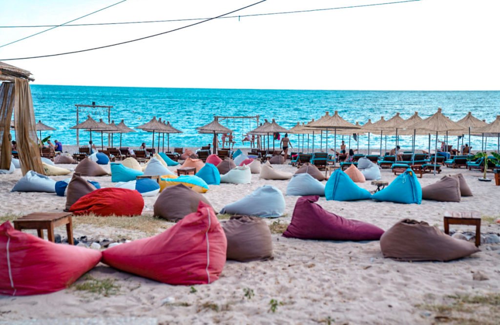 beach club in Albania