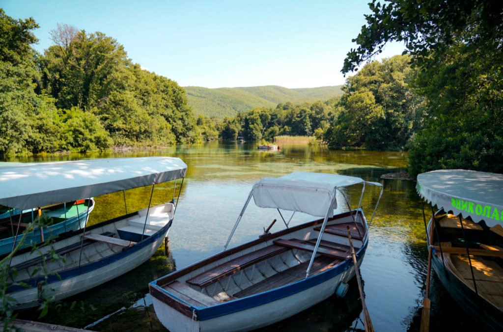 St Naum, Lake Ohrid in Macedonia