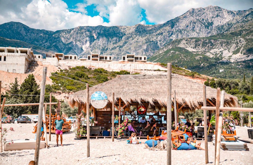 beach club in Albania