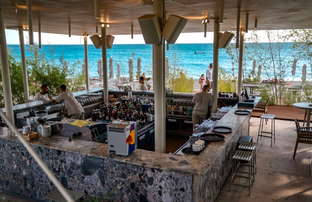 restaurants in the Albanian Riviera - traveling to Albania