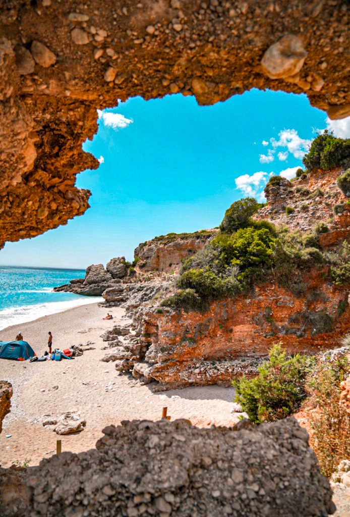 secluded beach Albanian Riviera