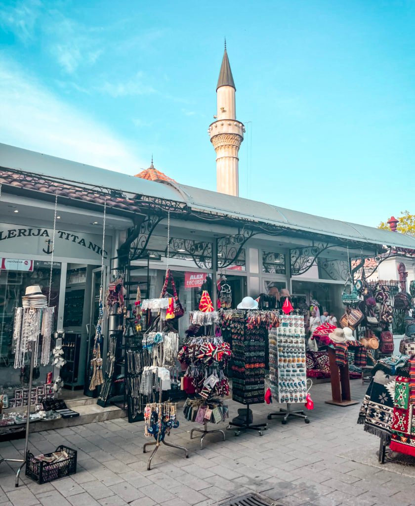 shops, Ohrid town