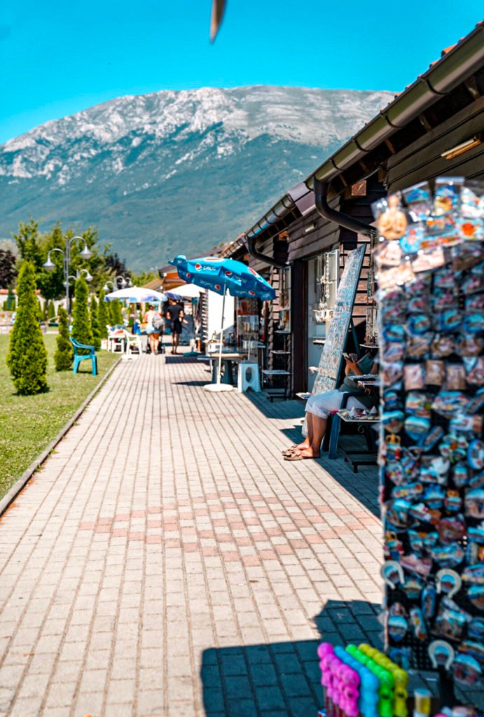 souvenirs St Naum, Lake Ohrid in Macedonia