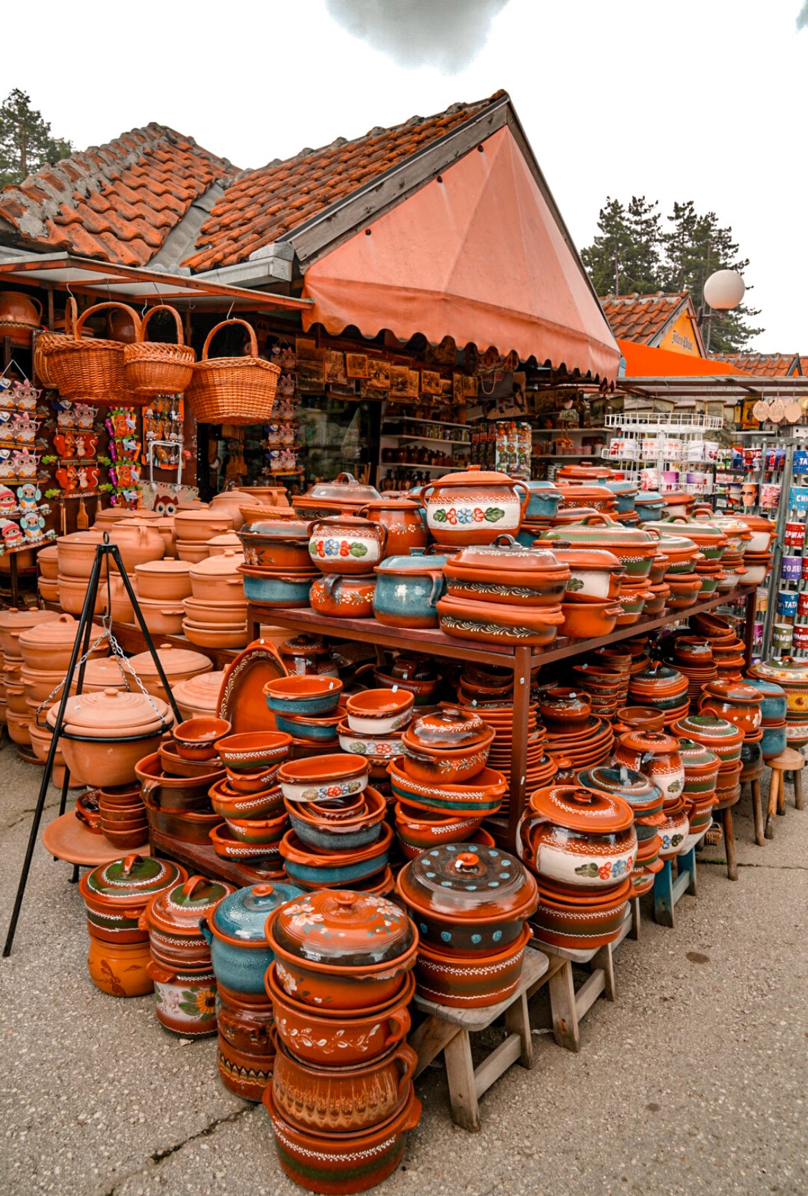 Market Zlatibor Serbia