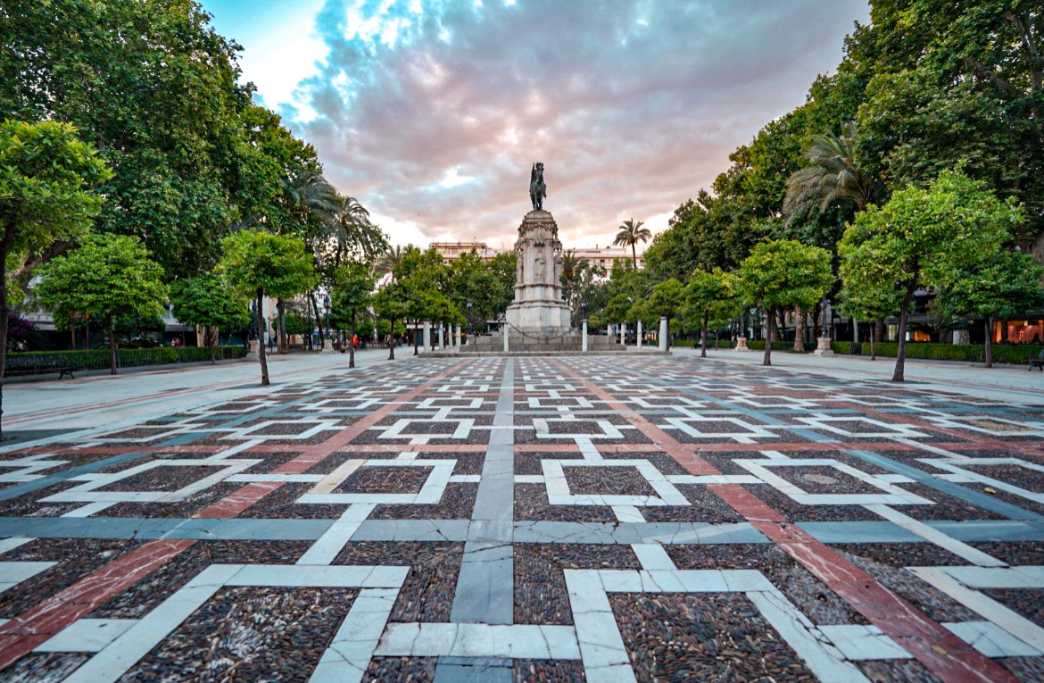 Plaza Nueva in Sevilla