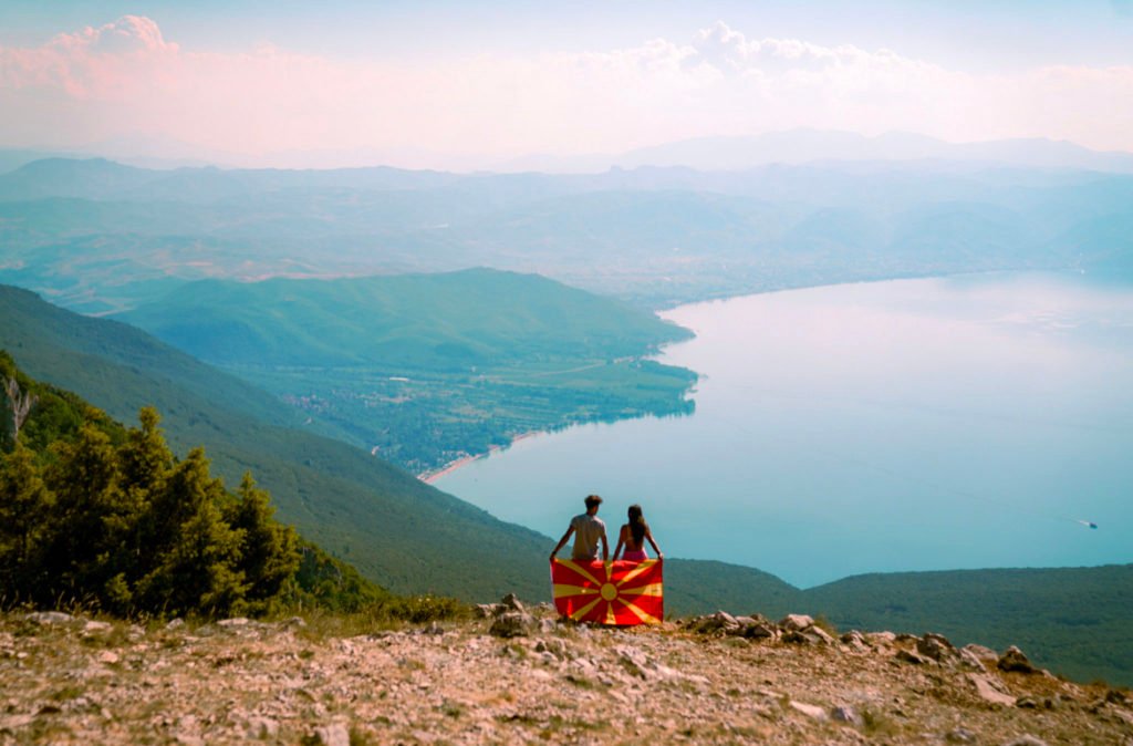 Lake Ohrid view
