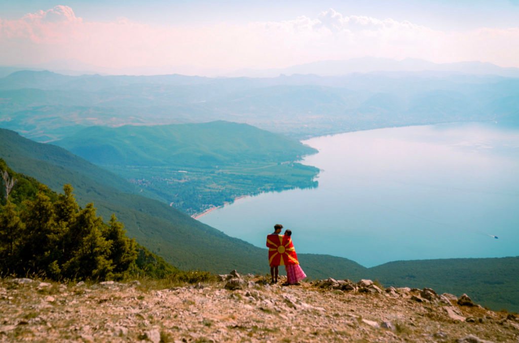 Lake Ohrid in Macedonia/ALbania
