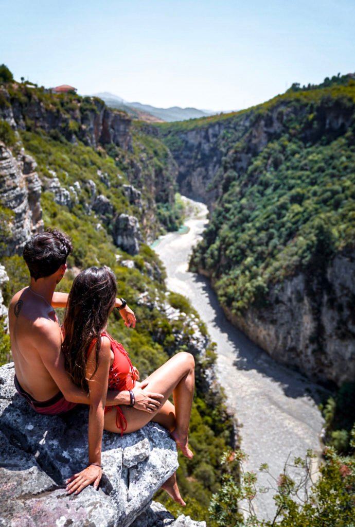 Viewpoint over Osumit Canyon