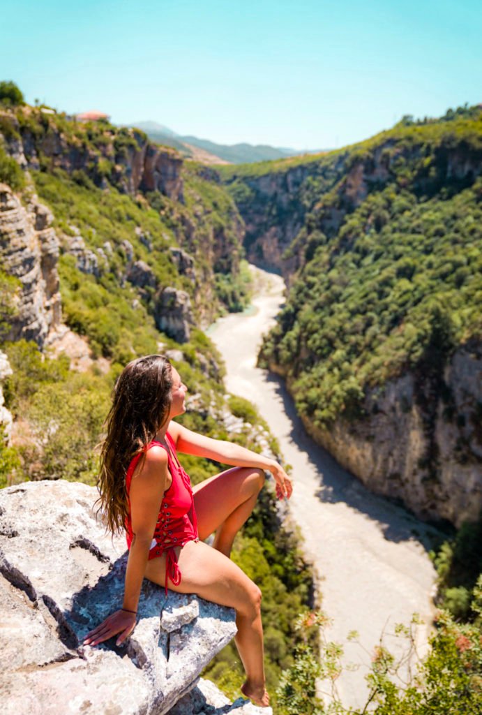 viewpoint over Osumit Canyon