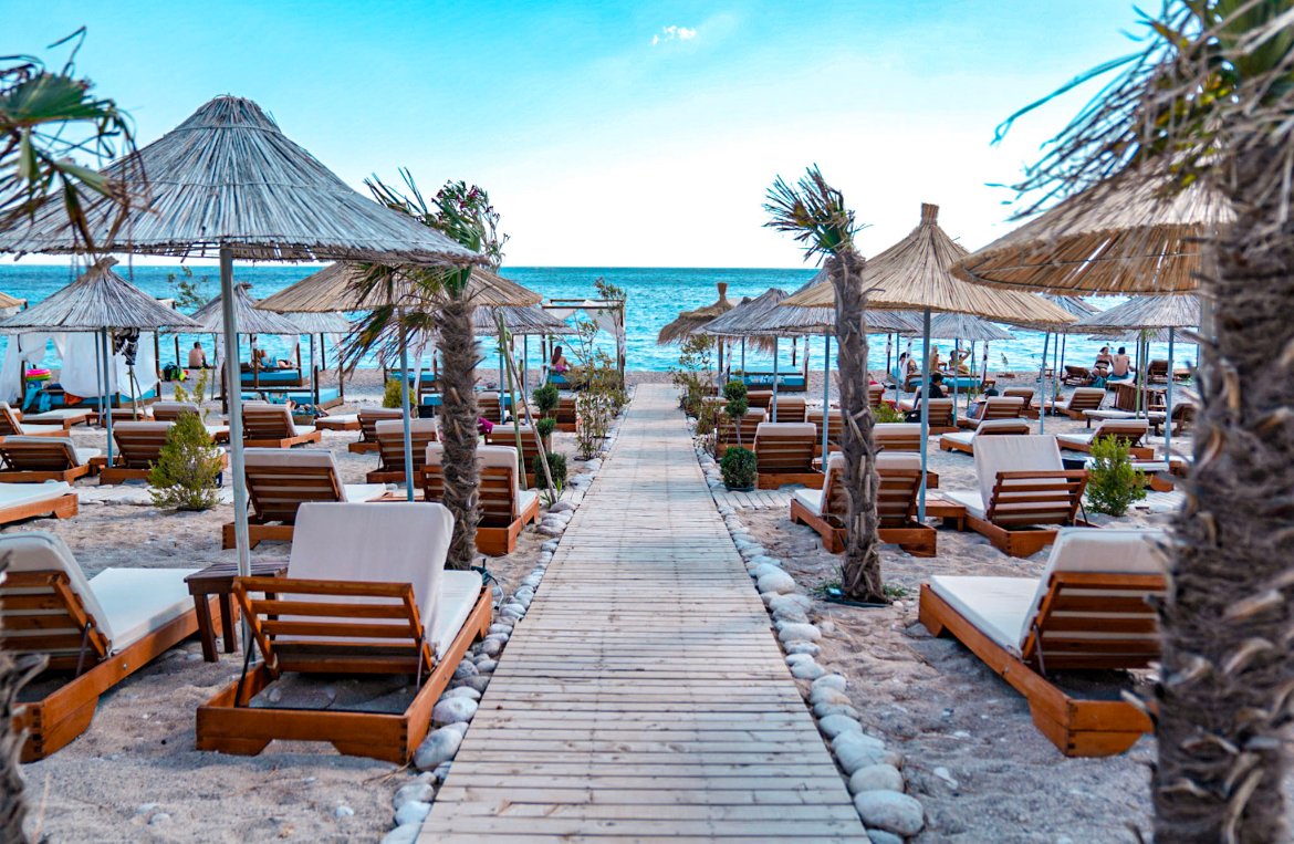 beach clubs Albanian Riviera