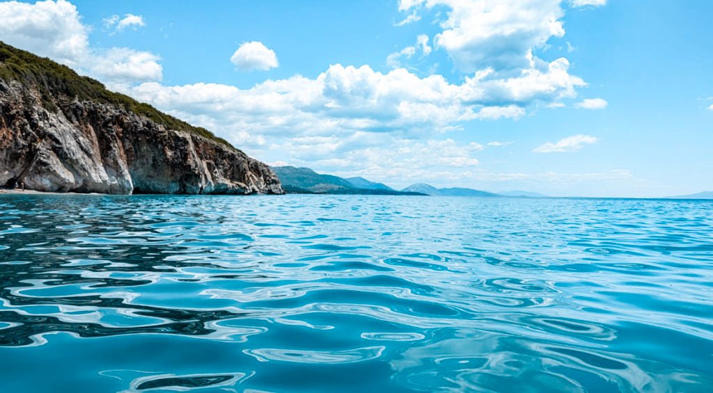 water Gjipe Beach, best beaches of albania